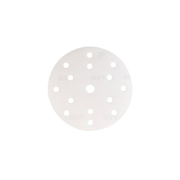 Holex Velour-backed abrasive disc A, 15 holes, Diameter: 150 mm, Grit: 240 - 567790 240