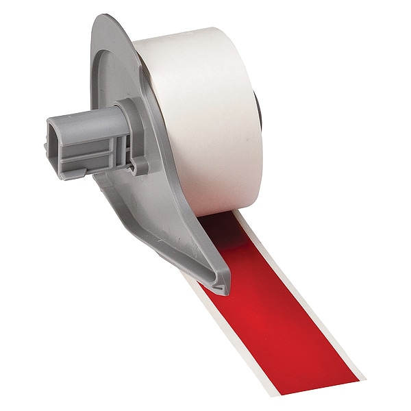 Brady Label, 1 in W, Outdoor, Red - M7C-1000-595-RD