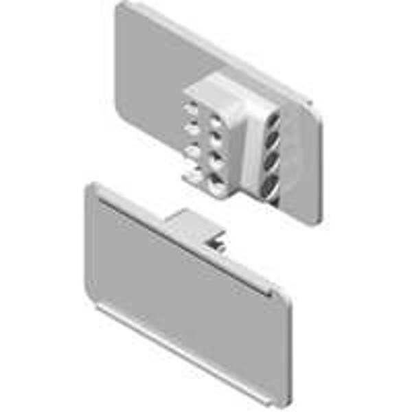 Southern Imperial HOLDER LABEL WIRE QUAD 1-1/4X3 - RQ-3
