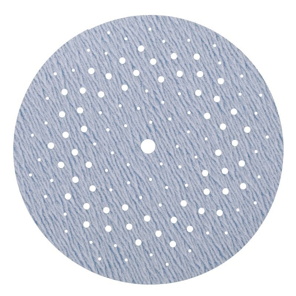 Norton Co 0 Sanding Disc, 5 in Dia, 1116 in Arbor, Coated, P220 Grit, Very Fine, Alumina Ceramic Abrasive - 3227