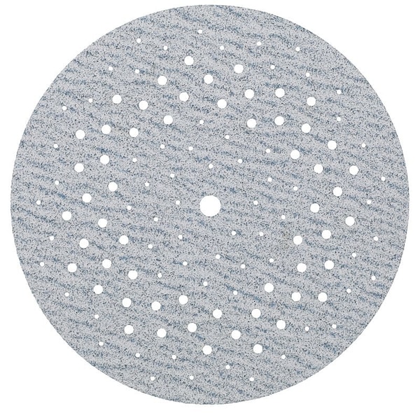 Norton Co 0 Sanding Disc, 5 in Dia, 1116 in Arbor, Coated, P80 Grit, Coarse, Alumina Ceramic Abrasive, Spiral - 3223