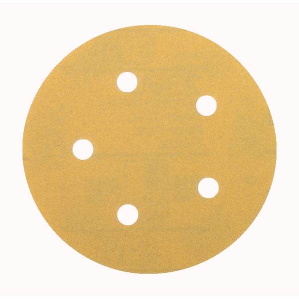 3M Paper Disc, 5" Dia, 5 Hole, Silicon Carbide, P400 Grit, Open Coat Type - 60650028537