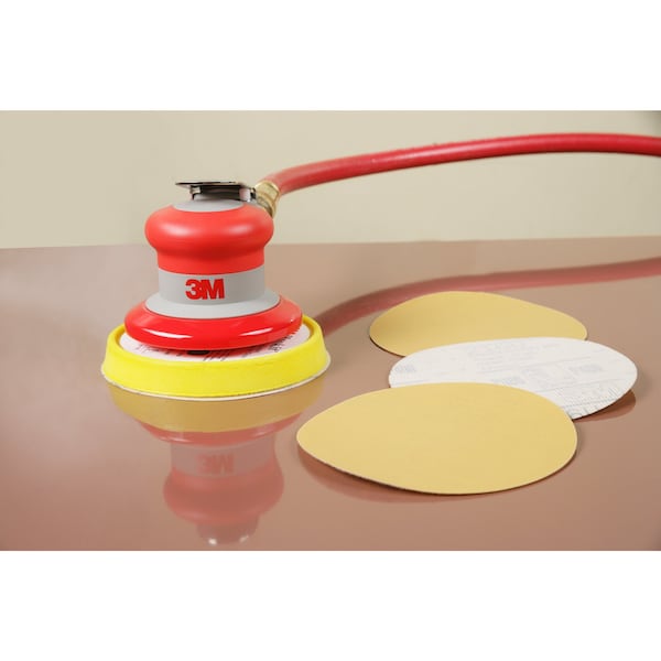 3M Paper Disc, 5" Dia, 5 Hole, Silicon Carbide, P400 Grit, Open Coat Type - 60650028537