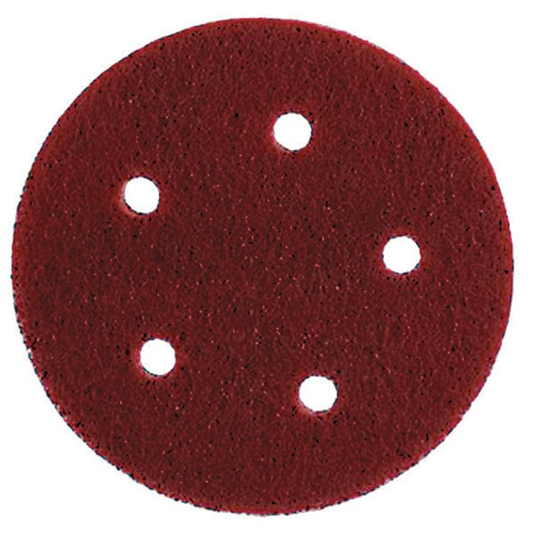 Scotch-Brite Hook-and-Loop Surface Conditioning Disc, 6" Dia, 6 Hole, Aluminum Oxide, Not Applicable Grit - 7010292688