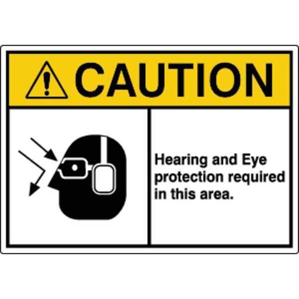Zoro Select Label, Personal Protection, 3-1/2 in H, PK5, HWL-535-752-5PK - HWL-535-752-5PK