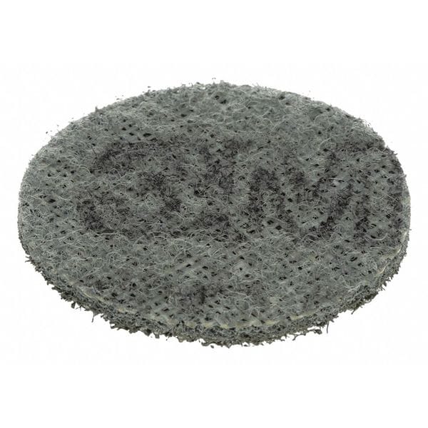 Scotch-Brite Hook-and-Loop Surface Conditioning Disc, 3" Dia, No Hole, Silicon Carbide, Not Applicable Grit - 7010329011