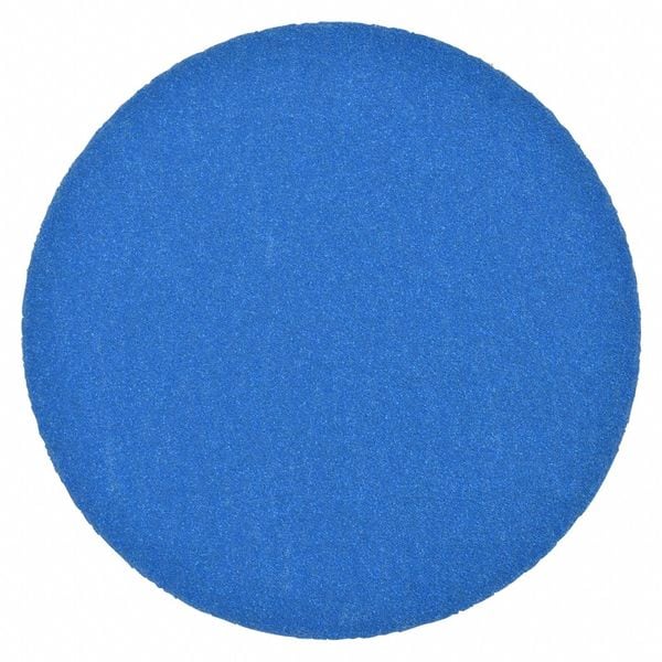 3M Hook-and-Loop Sanding Disc, Ceramic, 80 Grit, Coated Type, 321U - 7100199422