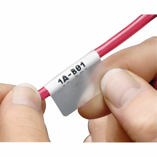 Panduit Thermal Transfer Label, 1x1.25, PK2500 - S100X125YAJ