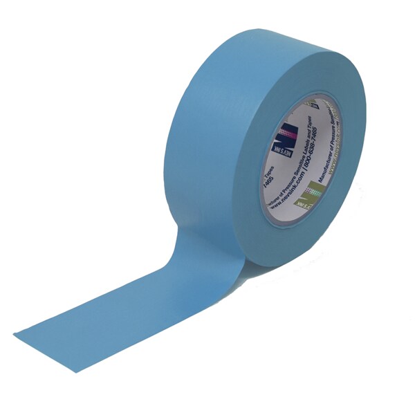 Nevs 2" wide x 60yd Blue Labeling Tape - T-200-BLUE