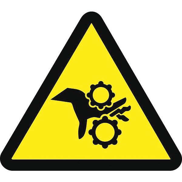 Nmc Gear Entanglement Hazard Iso Label, Pk5 - ISO448AP