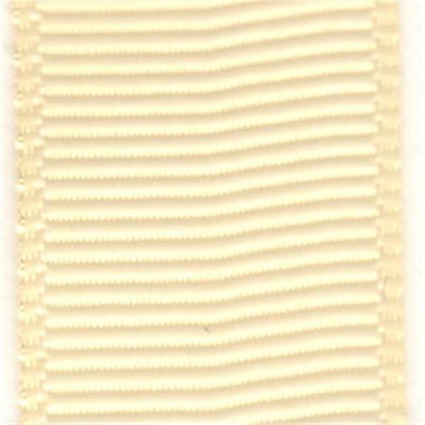Papilion Papilion R07420538081550YD 1.5 in. Grosgrain Ribbon 50 Yards - Cream - R07420538081550YD