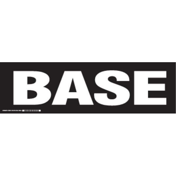 Brady Cabinet Label, 7 In. H, 24 In. W, 60263 - 60263