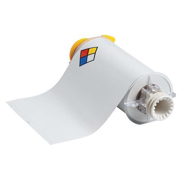 Brady Label, Red/Yellow/Blue/White, Labels/Roll: 60 - 130809