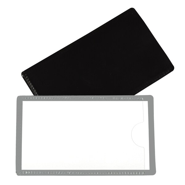C-Line Products Slap 'N Go Magnetic Label Holders, Side Load, 4-1/4 x 2-1/2, Gray, PK100 - 87701-BX