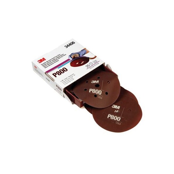 3M 34406, HOOK FLEX ABR DISC, 6 IN, 7HL, P8005, 25PK - 7000120195