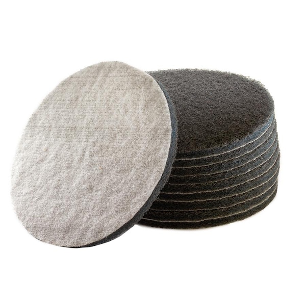 Uneeda Sanding Disc 6" UNEELON Non-Woven pad Hook & Loop Ultra Fine Grey (Ultra Fine) - M-178129