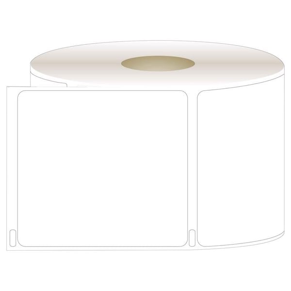 Centurion Paint Printer Adhesive Backed White Bin Tag Labels - Roll 0 each - CCL 2