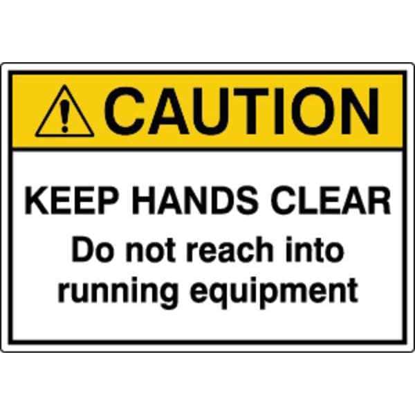 Zoro Select Label, Machine/Equipment, 3-1/2 in. H, PK5, OSL-942-5PK - OSL-942-5PK