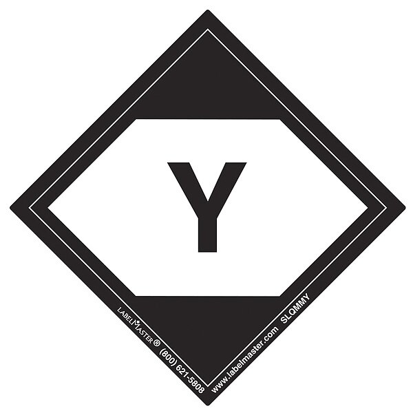 Labelmaster Limited Quantity Label, 50mmx50mm, 500, SLQMMY - SLQMMY