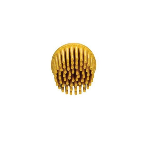 3M Scotch-Brite Roloc Bristle Disc 07531, 1 in 80 Yellow, 10 per box 4 bxs pr cs, 10PK - 7100138172