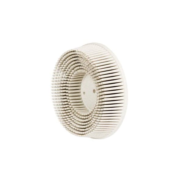 3M Scotch-Brite Roloc Bristle Disc 07529, 3 in 120 White, 10PK - 7100138322