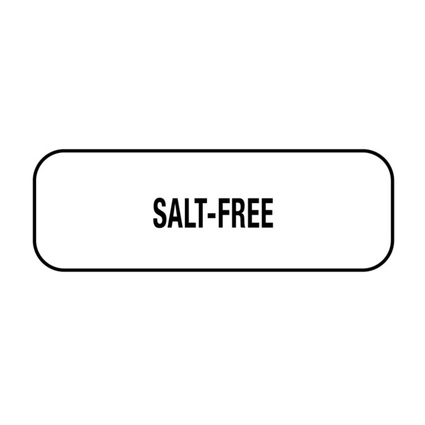 Nevs Slat-Free Label 1/2" x 1-1/2" - DIET-713