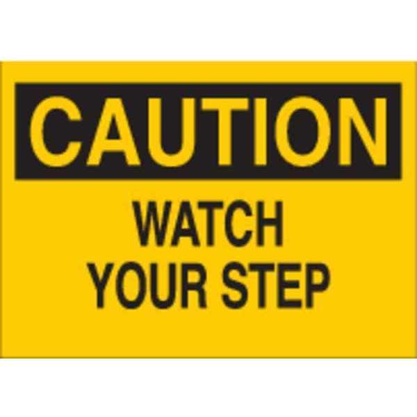 Brady Safety Label, 5 In. W, 3-1/2 In. H, 87782 - 87782