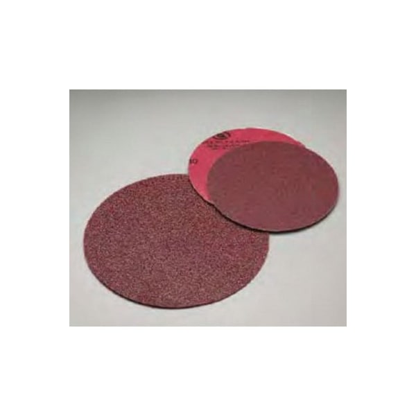 Carborundum Abrasives 8 In. Carbo Premier Red Paper H&L Disc P36 Grit E1214O Zirconia Alumina5, 25PK - 5539521320