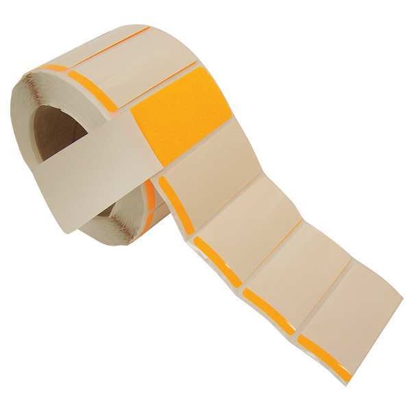 Badger Tag & Label Self Laminating Label, 1-1/2x3 In., PK500 - 6995OR