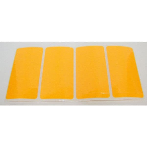 Badger Tag & Label Self Laminating Label, 1-1/2x3 In., PK500 - 6995OR