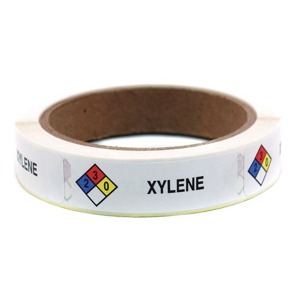 Roll Products HMIG Label, 3/4"H, 4"W, PK250 - 163-0002