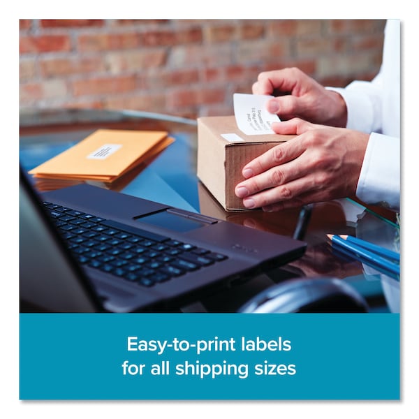 Dymo LW Shipping Labels, 2.31 x 4, White, 300/Roll, PK6 - 2050765