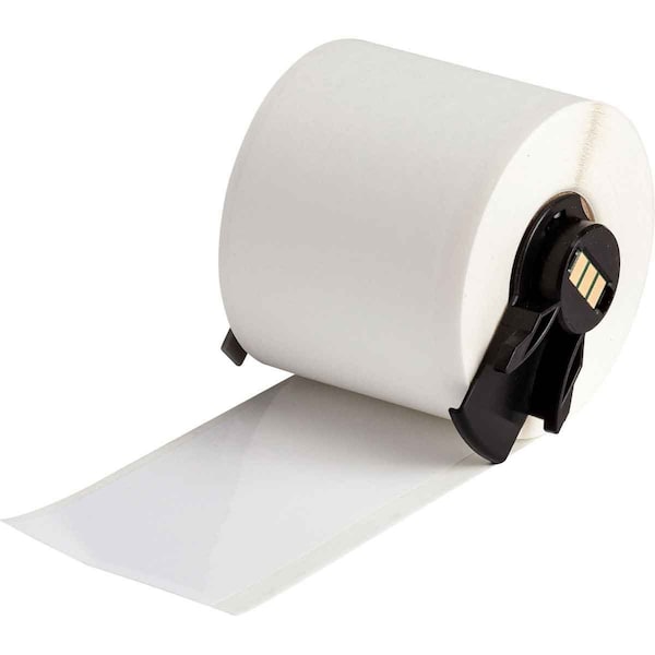 Brady Label, 1 29/32 in W, Indoor, White - M6C-1900-483