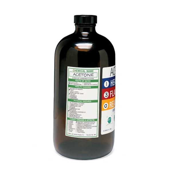 Harris Industries Secondary Label, 4 In. H, Vinyl, PK115 - 01LB26519