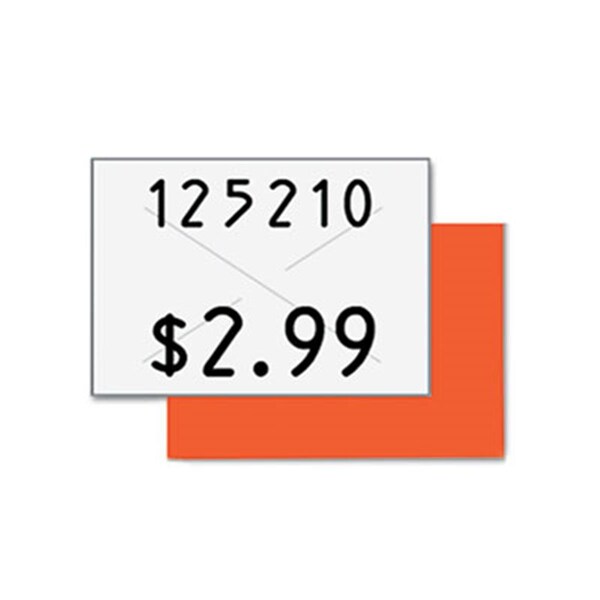 Consolidated Stamp Mfg Consolidated Stamp Two-Line Pricemarker Labels, .63 x .81, White, 1000 Labels per Roll, 3PK - 90949