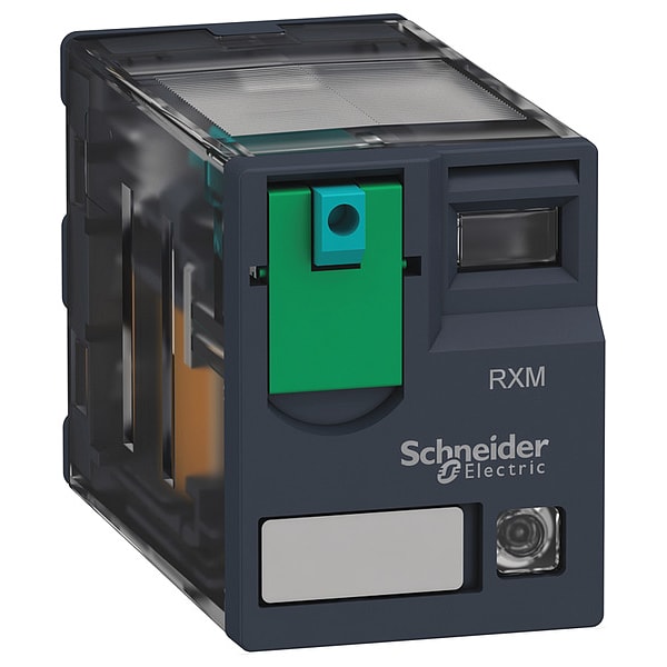 Rele Schneider Electric, 48V DC, Forma Cuadrada, 8 Pines, DPDT - RXM2AB2ED