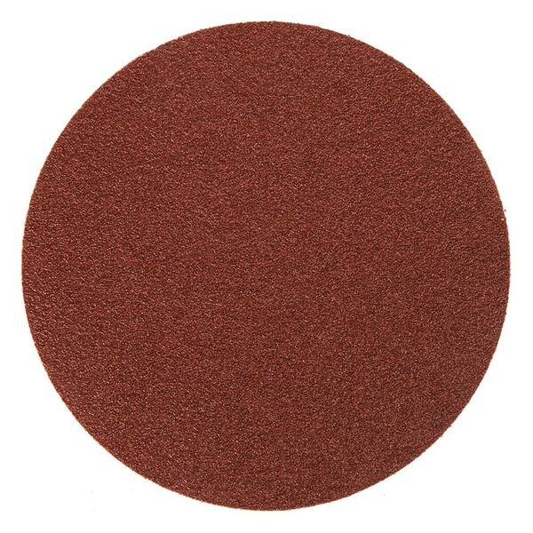 Mirka Coarse Cut, Grip Disc, 5", P40, PK50, 5" Dia, No Hole, Aluminum Oxide, P40 Grit, Semi Open Coat Type - 40-612-040