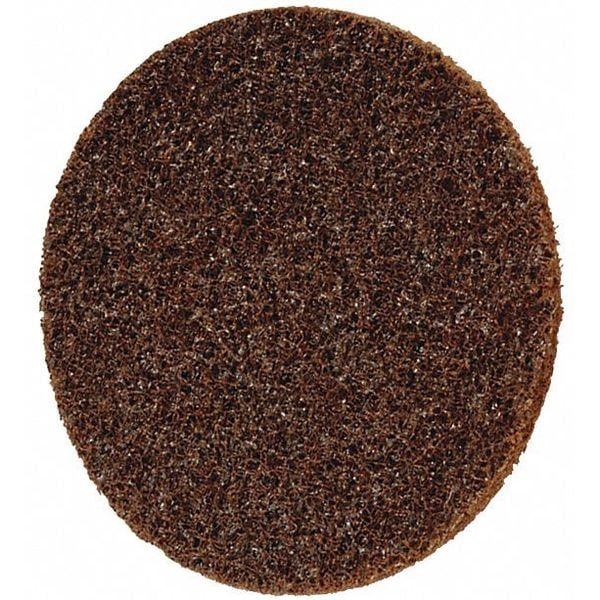 Scotch-Brite Hook-and-Loop Surface Conditioning Disc, 5" Dia, No Hole, Aluminum Oxide, Not Applicable Grit - 7100141913