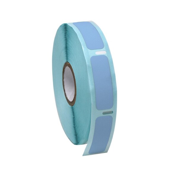 Globe Scientific Label Roll, Cryo, Direct Thermal, 38x13mm, for Cryogenic Vials, Green, 750PK - LTC-38X13G