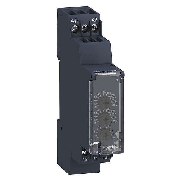 Relevador monofásico Schneider Electric, 250VAC/DC Voltios en bobina, 1 NA/C - RM17UBE15