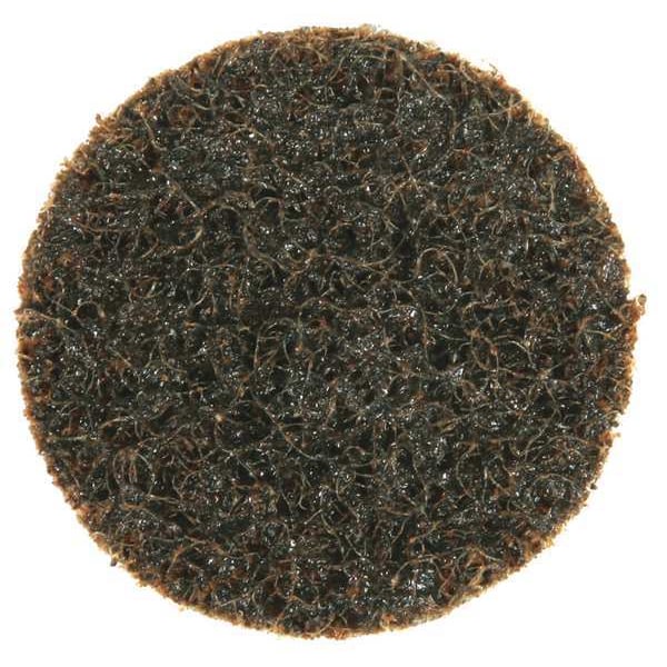 Gator Finishing Quick Change Sanding Disc, 3 in Dia, Non-Vacuum, Non-Woven, 50 Grit, Non-Woven Type - 8298035