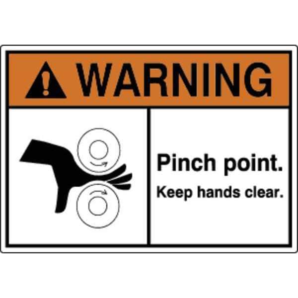 Zoro Select Label, Machine/Equipment, 3-1/2 in. H, PK5, HWL-535-730-5PK - HWL-535-730-5PK