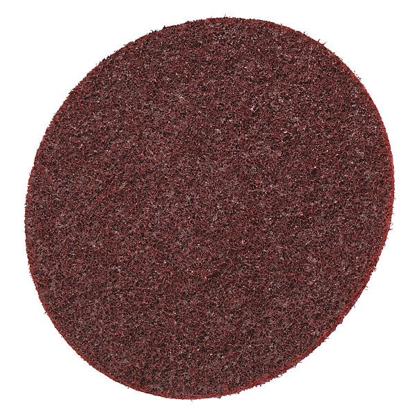 Scotch-Brite Hook-and-Loop Surface Conditioning Disc, 8" Dia, No Hole, Aluminum Oxide, Not Applicable Grit - 7000120859
