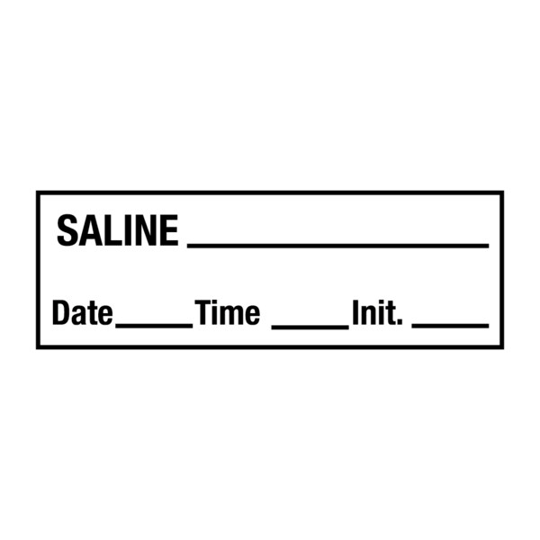 Nevs Saline_mg/ml DTI 1/2 x 500 White w/Black - SANT-78