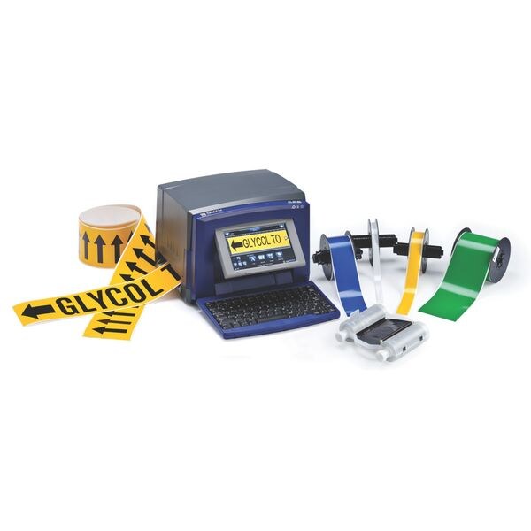 Brady Desktop Label Printer Kit, S3100 Series, Single Color Capability - S3100W-PIPE-KIT