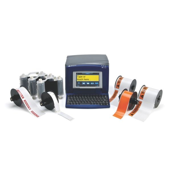 Brady Desktop Label Printer Kit, S3100 Series, Single Color Capability - S3100W-PIPE-KIT