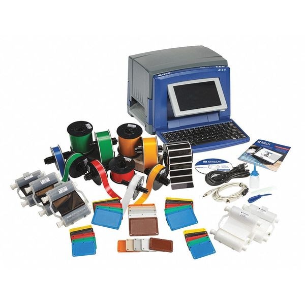 Brady Desktop Label Printer Kit, S3100 Series, Single Color Capability - S3100W-PIPE-KIT