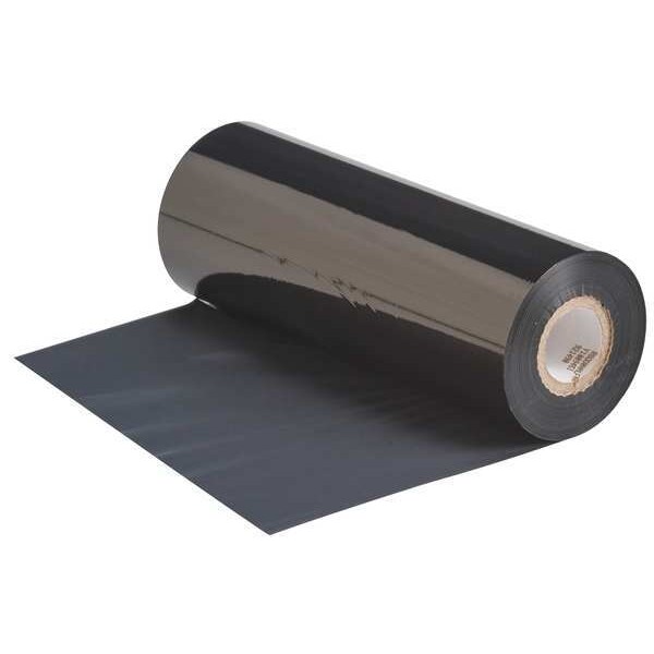 Brady Thermal Transfer Printer Ribbon, 6-27/32" W, 984 ft. L, Black - R6008