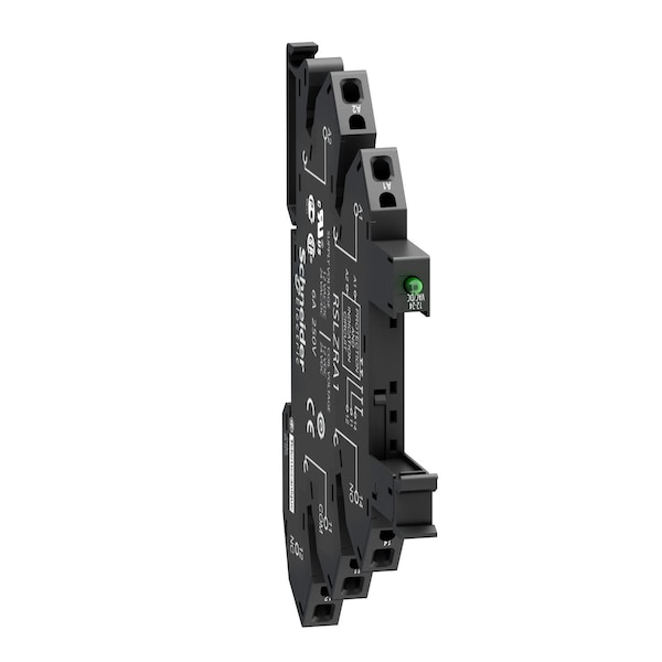 Schneider Electric Socket, Relés Electromecánicos Harmony para relés RSL1, terminales de resorte, 48...60V AC DC - RSLZRA2