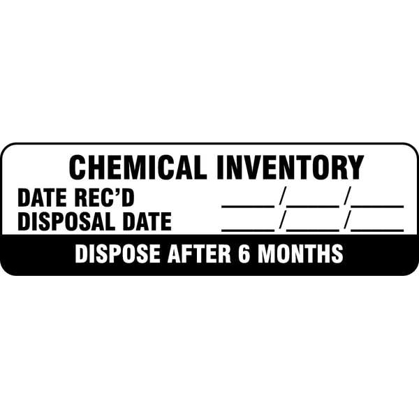 Harris Industries Hazard Label, 2-7/8 In. W, PK500 - LB132296